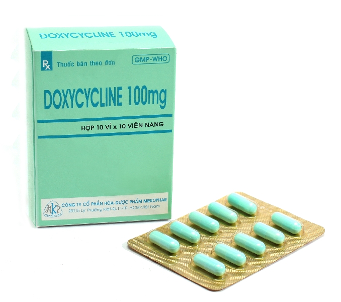 [T04783] Doxycycline 100mg Mekophar (H/100v)