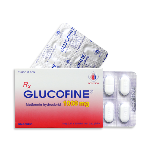 [T04823] Glucofine Metformin 1000mg Domesco (H/30v)