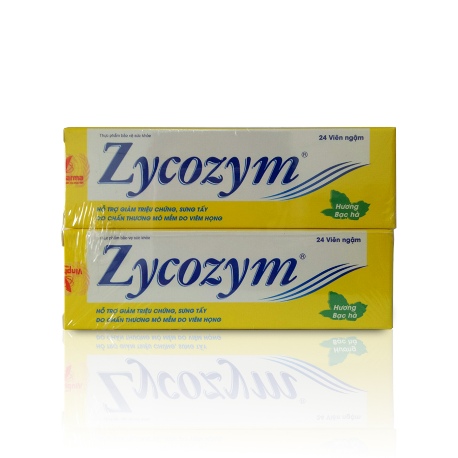 [T04839] Zycozym Ngậm Ho Vinpharma (Tuýp/24v)