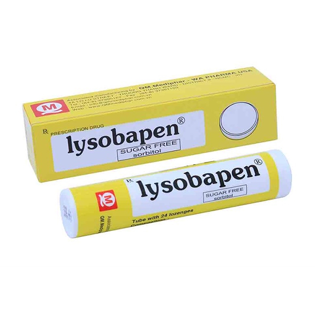 [T04847] Lysobapen ngậm ho Quang Minh (Tuýp/24v)