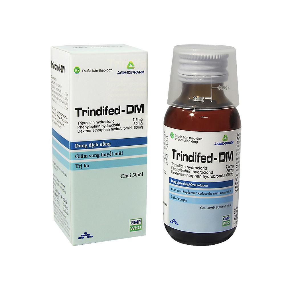 [T04889] Trindifed DM siro ho Agimexpharm (Lọ/30ml)