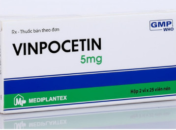 [T04932] Vinpocetin 5mg Mediplantex (H/50v) date 06/2024