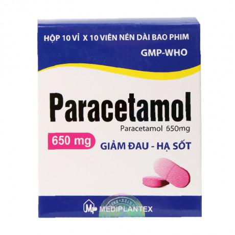 [T04936] Paracetamol 650mg Mediplantex (H/100v)