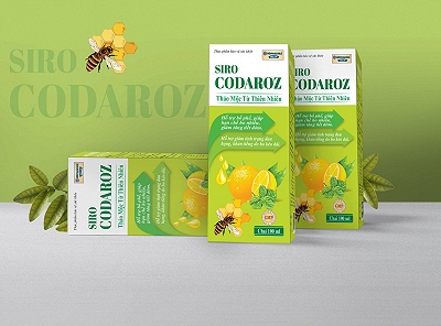 [T04966] Codaroz Siro Bổ phế giảm ho Hải Dương (Lọ/100ml)