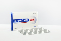 [T05089] Cefuroxim 500mg Cửu Long (H/10v)