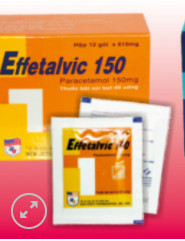 [T05098] Effetalvic 150mg Vidipha (H/12gói/610mg)