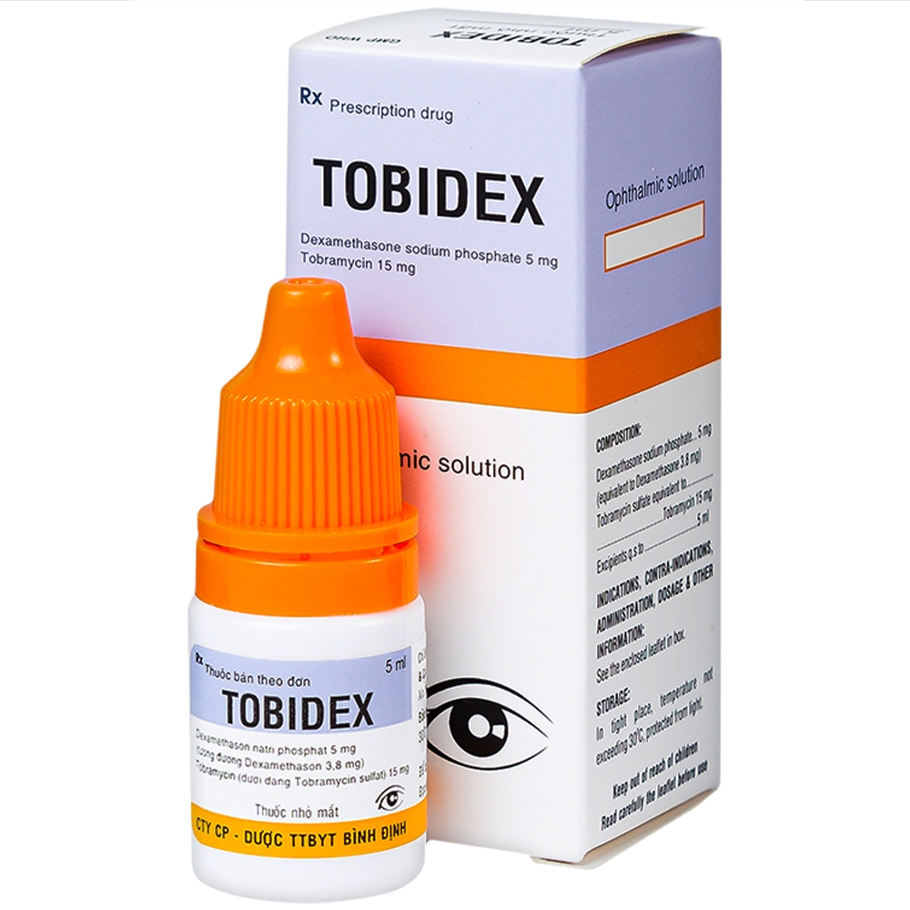 [T05105] Tobidex nhỏ mắt Bình Định (Lọ/5ml)