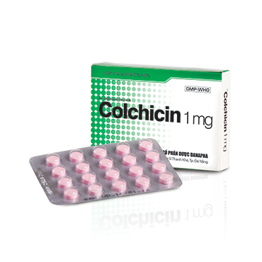 [T05136] Colchicin 1mg Đà Nẵng (H/20v)