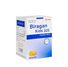 [T05155] Biragan Kid Paracetamol 325mg Bình Định (H/12 gói/3g)