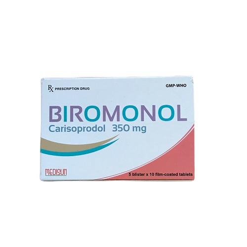 [T05171] Biromonol Carisoprolol 350mg Medisun (H/50v)