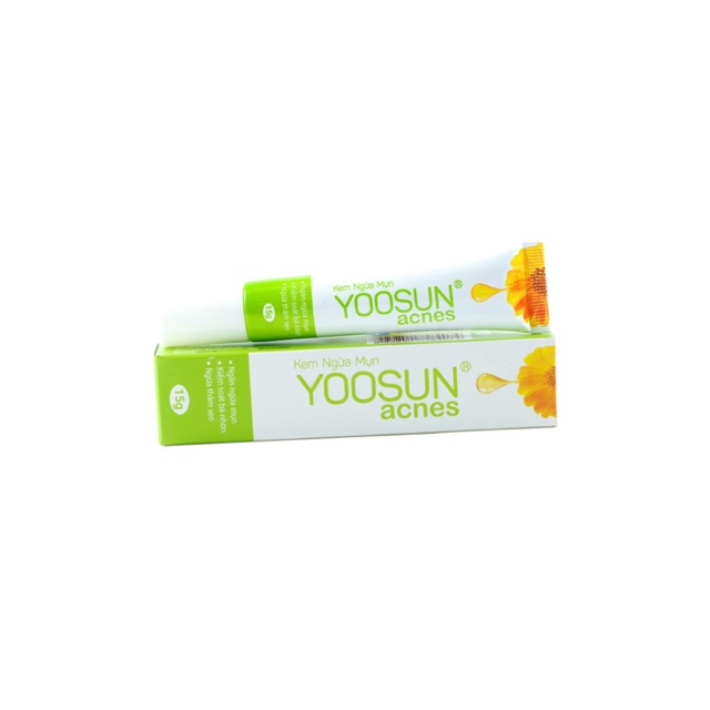[T05191] Yoosun Acnes Trắng Kem Ngừa Mụn Đại Bắc (Tuýp/15g) Date 04/2026