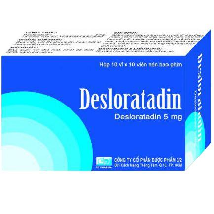 [T05226] Desloratadin 5mg DP 3/2 (H/100v)