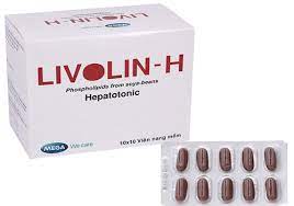 [T05304] Livolin H Phospholipids đậu nành 300mg Mega Thái Lan (H/100v) Date 05/2027