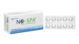 [T05328] NoSpa Drotaverine 40mg Sanofi (H/50v) Date 11/2027
