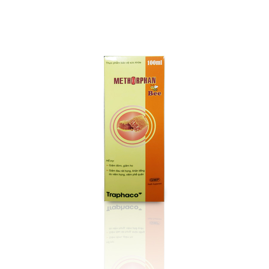 [T05344] Methorphan Bee Siro Ho Traphaco (Lọ/100ml ) Date 12/2026