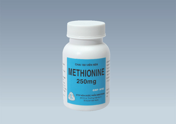 [T05360] Methionine 250mg Mekophar (Lọ/150v)