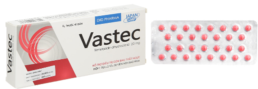 [T05476] Vastec Trimetazidin dihydroclorid 20mg DHG Hậu Giang (H/60v) ( Vastarel nội )