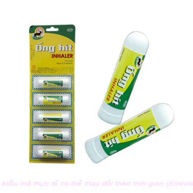 [T05482] Ống Hít Inhaler Pharmedic (Dây/5ống)  