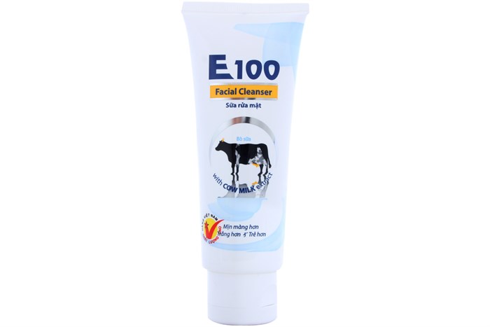 [T05515] Sữa rửa mặt E100 Bò 80ml (Tuýp/80ml) 