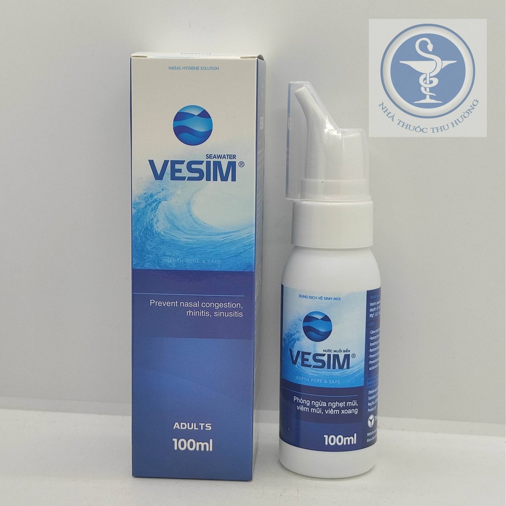 [T05521] Vesim xịt muối biển NL Thiên Thanh (Chai/100ml)