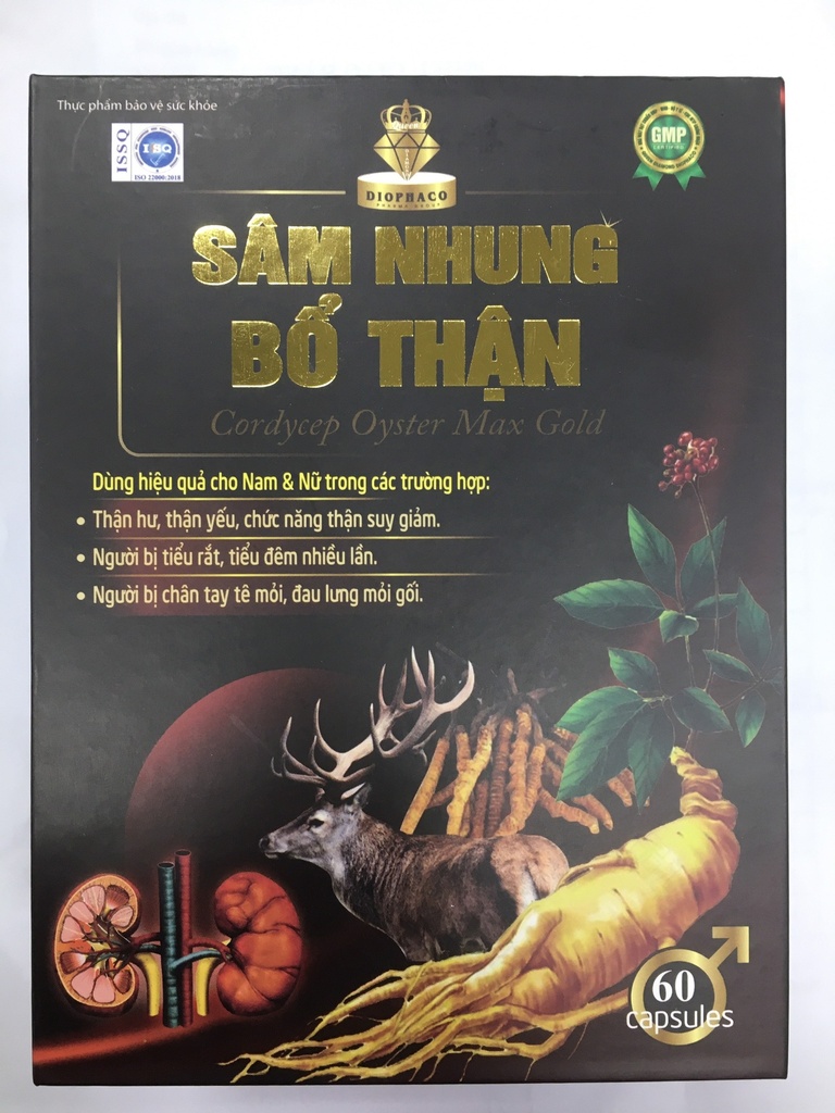 [T05537] Sâm Nhung Bổ Thận Diophaco (H/1Lọ/60v)