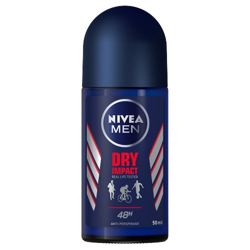 [T05550] Nivea men dry impact lăn khử mùi nam Thái Lan (Lọ/50ml)