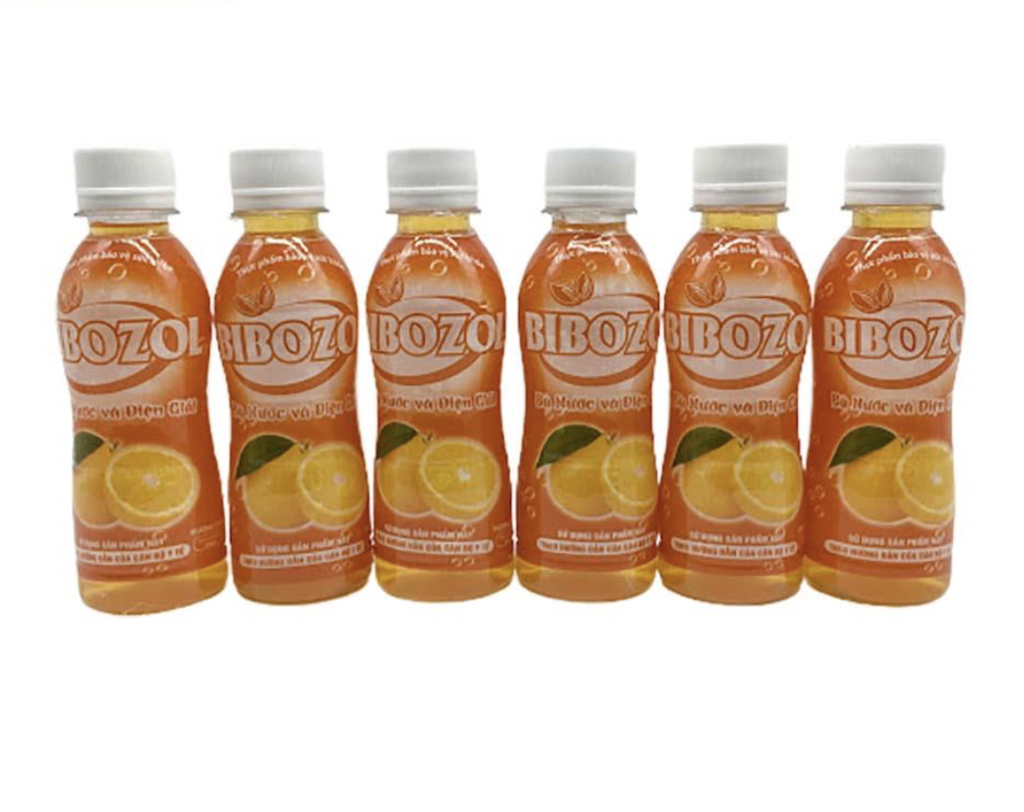 [T05645] Bibozol Oresol Điện Giải Vị Cam 200ml Br Pharma (Lốc/6chai/200ml) Date 01/2027