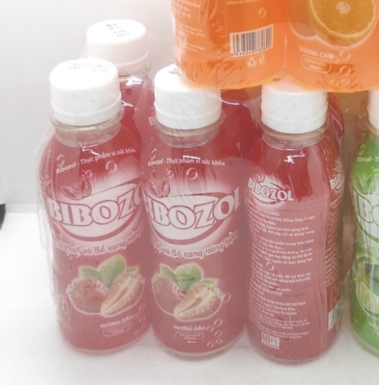 [T05646] Bibozol Oresol Điện Giải Vị Dâu 200ml Br Pharma (Lốc/6chai/200ml) Date 06/2026