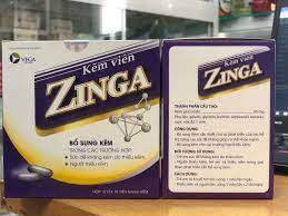 [T05716] Kẽm viên Zinga Vega Pharma (H/100 viên)