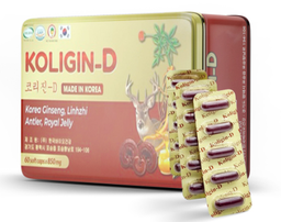 [T05782] Koligin - D 850mg Hàn Quốc (H/60v) Date 11/2027