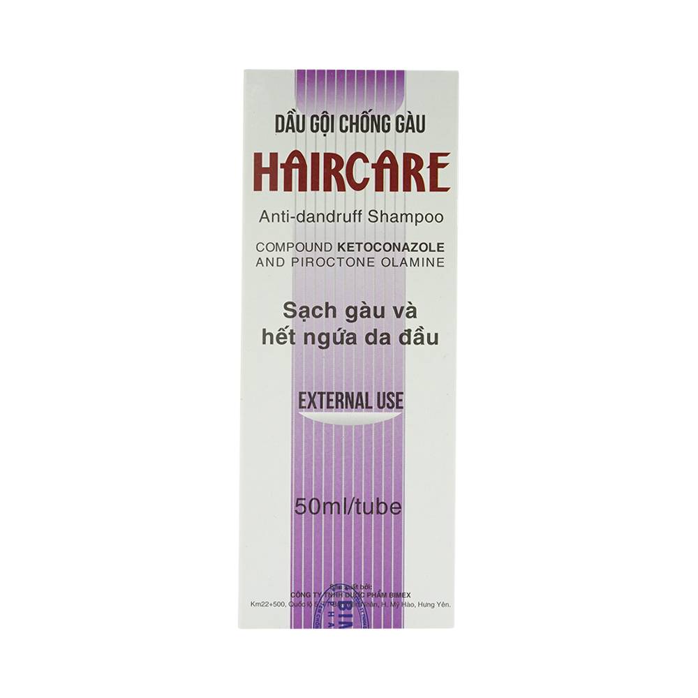 [T05842] Haircare dầu gội trị gàu Tâm Đức (Tuýp/50ml)