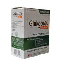[T05851] Ginkgo 600 natural with coenzyme -Q10 MediUSA (H/100v)