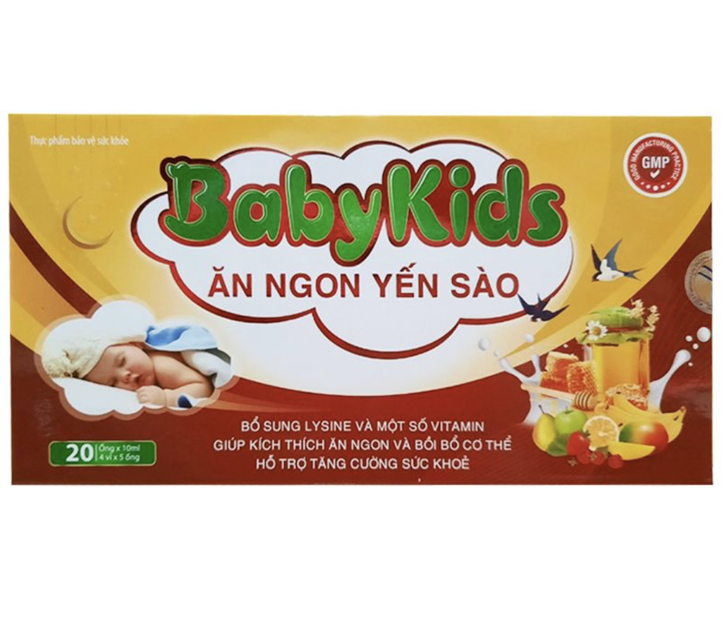 [T05892] Babykids Ăn Ngon Yến Sào Akophar (H/20o/10ml)