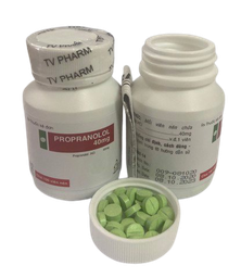 [T05984] Propranolol 40mg Tv Pharm (Lọ/100v)