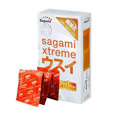 [T05999] Bao cao su Sagami xtreme superthin (H/10c)