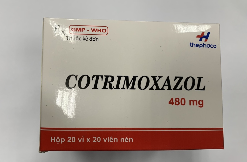 [T06030] Cotrimoxazol 480mg Thanh Hóa (H/400v)